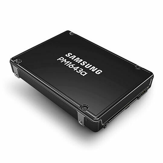 Samsung PM1643a 960GB Enterprise SSD, 2.5” 7mm, SAS 12Gb/s, Read/Write: 2100/1000 MB/s, Random Read/Write IOPS 380K/40K