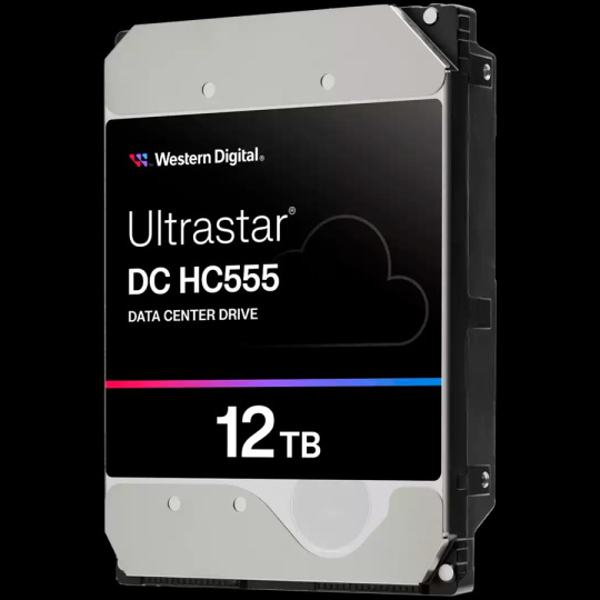 HDD Server WD Ultrastar DC HC555 12TB 512e SE, 3.5", 512MB, 7200 RPM, SATA, NP3, SKU: 0B48720