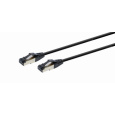Gembird patch kábel S/FTP Cat.8 LSZH, prémiový, 0,25 m, vodič meď, čierny