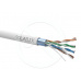 SOLARIX kabel FTP, Cat5E, drôt, PVC, Eca, box 305m - šedá