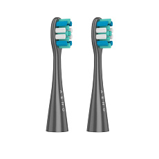 AENO Náhradné hlavice ADBTH10G na Sonické kefky DB10G, šedá farba, 2ks, DuPont štetiny