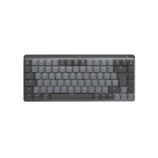 Logitech® MX Mechanical Mini for Mac Minimalist Wireless Illuminated Keyboard - SPACE GREY - US INT'L - EMEA