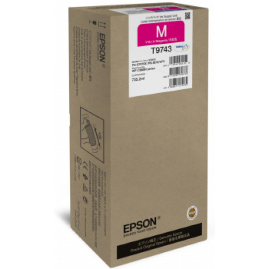 Epson atrament WF-C869R series magenta XXL - 84k str.