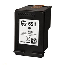 C2P10AE Čierna originálna atramentová kazeta HP 651 Ink Advantage