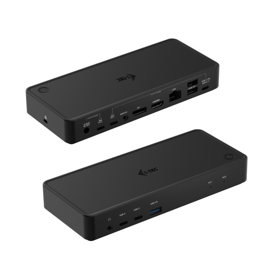 i-tec USB-C/Thunderbolt KVM Docking station Dual Display, Power Delivery 65/100W