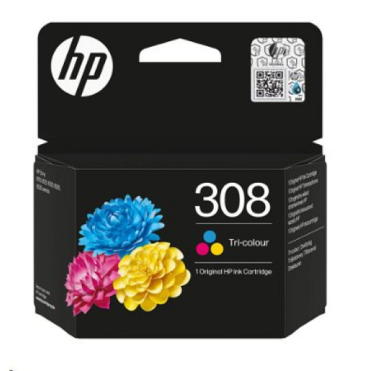 HP/Ink 308 Tri-color Original Ink Cart HP/Ink 308 Tri-color Original Ink Cart
