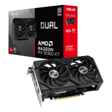 ASUS DUAL RX9060XT OC 8GB/128-bit GDDR6 HDMI 2xDP ASUS DUAL RX9060XT OC 8GB/128-bit GDDR6 HDMI 2xDP