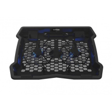 Canyon NS-03, chladiaci podstavec s 2 ventilátormi pre notebook 10´´ - 15.6", LED podsvietenie, čierny Canyon NS-03, chladiaci podstavec s 2 ventilátormi pre notebook 10´´ - 15.6", LED podsvietenie, čierny