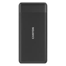 Canyon PB-109, Powerbank, Li-Pol, 10.000 mAh, Vstup: 1x Lightning a 1x USB-C, Výstup: 1x USB-C a 1x USB-A, čierna Canyon PB-109, Powerbank, Li-Pol, 10.000 mAh, Vstup: 1x Lightning a 1x USB-C, Výstup: 1x USB-C a 1x USB-A, čierna