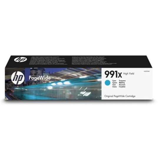 HP 991X High Yield Cyan Original PageWide Cartridge (M0J90AE)