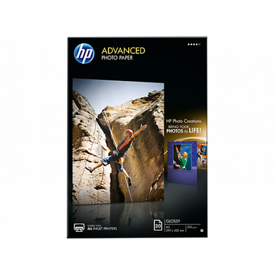 HP Paper Photo/Adv Glossy A3 20sh