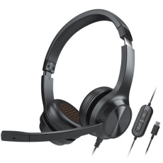 Creative Chat On-ear Headset with Swivel-to-mute Noise-cancelling Mic and SmartComms Kit