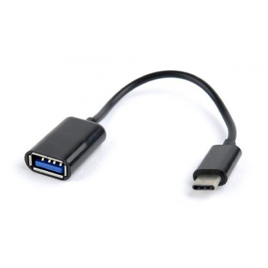 Gembird adaptér OTG USB 2.0 (F) / USB-C, kábel 0,2m