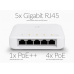 Ubiquiti UniFi Switch Flex  Indoor/Outdoor  5x1000Mbps  PoE (Weatherproof IP55)