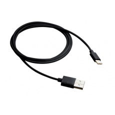Canyon CNE-USBC1B, 1m kábel USB-C / USB 2.0, 5V, 1A, priemer 3.5mm, PVC, čierny