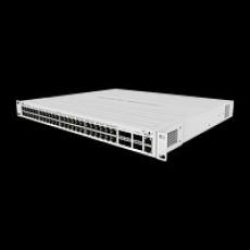 MIKROTIK RouterBOARD Cloud Router Switch CRS354-48P-4S+2Q+RM L5 (650MHz; 64MB RAM; 48xGLAN; 4x10G SFP+, 2x40G QSFP+)rack