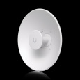Ubiquiti 5-7 GHz compact dish with 26 dBi gain and radio direct connect.