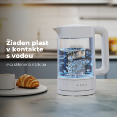 AENO Rychlovarná kanvica EK5 - 1,7l, 2200W, Strix, funkcia udržiavania tepla, auto vypnutie AENO Rychlovarná kanvica EK5 - 1,7l, 2200W, Strix, funkcia udržiavania tepla, auto vypnutie