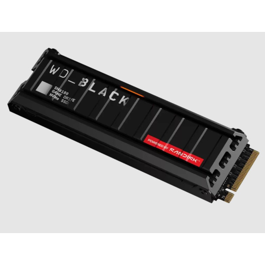SSD WD Black SN8100 HeatSink 1TB M.2 2280 PCIe Gen5 x4 NVMe, Read/Write: 14900/11000 MBps, IOPS 1600K/2400K, TBW: 600 SSD WD Black SN8100 HeatSink 1TB M.2 2280 PCIe Gen5 x4 NVMe, Read/Write: 14900/11000 MBps, IOPS 1600K/2400K, TBW: 600