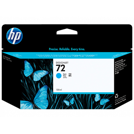 HP 72 130 ml Cyan Ink Cartridge with Vivera Inks