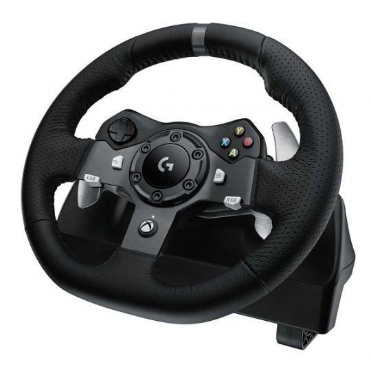 Logitech® G920 STEERING WHEEL, STARLIGHT,IN-HOUSE/EMS,NO LANG,EMEA,RETAIL,USB,W-U0004,EU