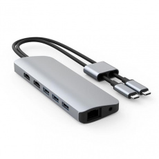 Hyper USB-C Hub HyperDrive Viper 10-in-2 - Silver Hyper USB-C Hub HyperDrive Viper 10-in-2 - Silver