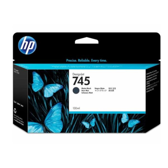 HP 745 130-ml Matte Black Ink Cartridge