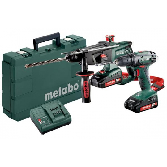 Metabo Combo Set 2.3.2 18 V, BS18+KHA18        