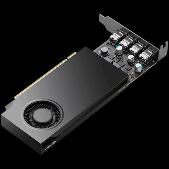 PNY NVIDIA A1000 8GB LowProfile OEM Version PCI-Express 4.0 x16, LP 8 GB GDDR6 128-bit 4x Mini DP 1.4 1x LP bracket