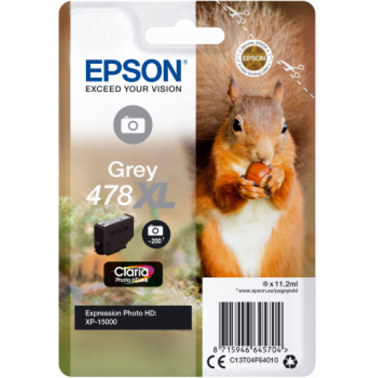 Epson atrament XP-15000 grey XL 11.2ml