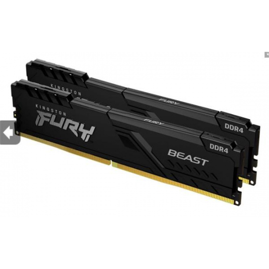 64GB 3600MHz DDR4 CL18 DIMM (Kit of 2) FURY Beast Black