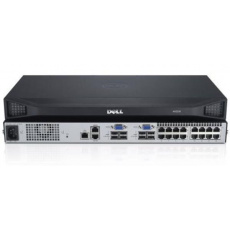 Dell DAV2216-G01 16-port analog, upgradeable to digitalKVM switch: 2 local users, 1 power supply