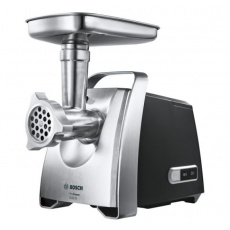 A BOSCH_800 W, blocking power 2200 W, rýchlosť mletia 4,3 kg / min, 3 sitká, nadstavec na kebbe a klobásy A BOSCH_800 W, blocking power 2200 W, rýchlosť mletia 4,3 kg / min, 3 sitká, nadstavec na kebbe a klobásy