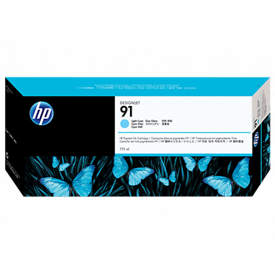 HP 91 Light Cyan Ink Cart/Vivera Ink