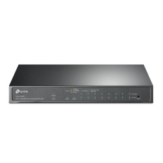 TP-LINK "10-Port Gigabit Easy Smart Switch with 8-Port PoE+PORT: 8× Gigabit PoE+ Ports, 2x Gigabit Non-PoE Ports, 1× Co