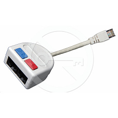 Rozdvojka počítač/telefon 2 x RJ45 UTP T-MOD 3-U4 Rozdvojka počítač/telefon 2 x RJ45 UTP T-MOD 3-U4