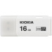 16 GB. USB 3.0 kľúč . KIOXIA Hayabusa U301, white