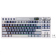 ROYAL KLUDGE RK M87 Ocean Blue Gaming Keyboard Cream switch