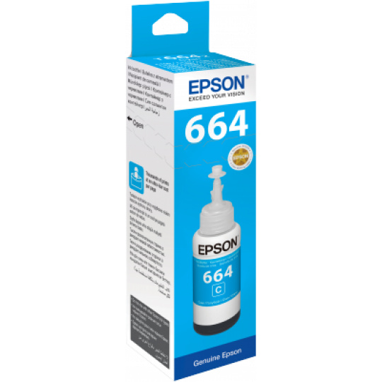 Epson atrament L100/L200/L210/L355/L550 Cyan ink container 70ml