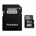 32 GB . microSDHC karta GOODRAM Class 10 UHS I + adapter