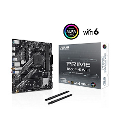 ASUS PRIME B550M-K WIFI soc.AM4 B550 DDR4 mATX M.2 HDMI DP