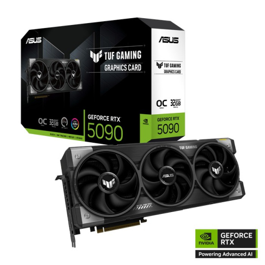 ASUS TUF RTX5090 OC GAMING 32GB/512-bit GDDR7 2xHDMI 3xDP