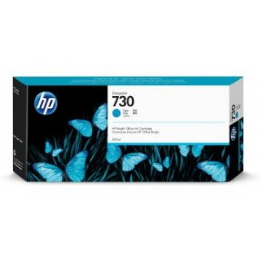 HP 730 300-ml Cyan DesignJet Ink Cartridge