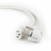 Gembird kábel napájací (C13), VDE certifikovaný, 1.8 m. biely