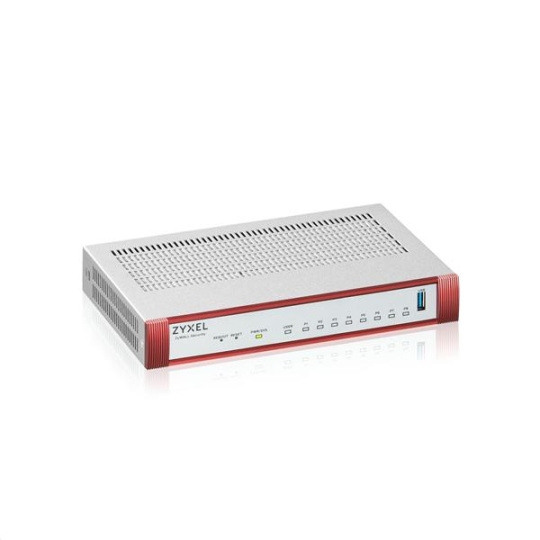 USG FLEX100 H Series, 8 Gigabit user-definable ports, 1*USB (device only)