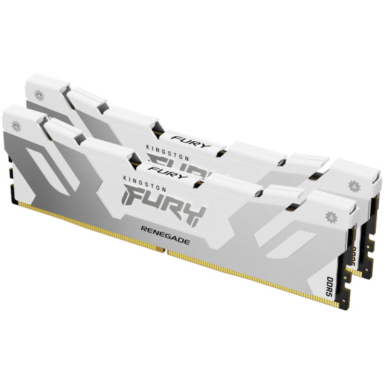 48GB 8000MT/s DDR5 CL38 DIMM (Kit of 2) FURY Renegade White
