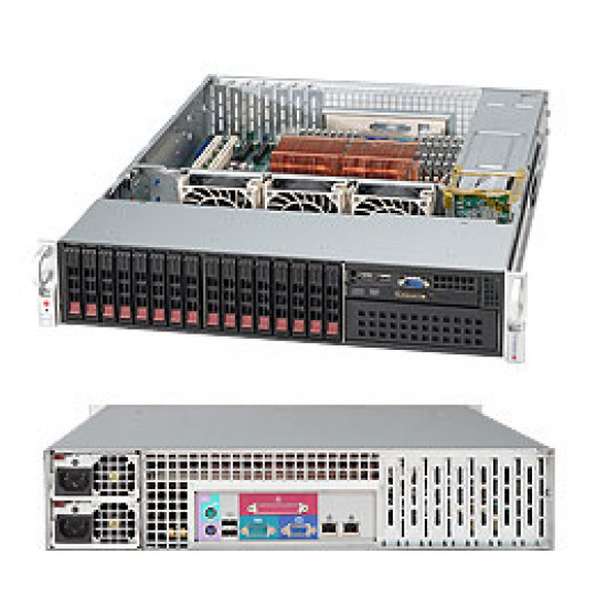 Supermicro® CSE-213A-R740LPB  2U chassis