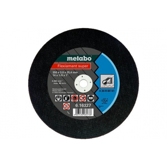 Metabo Flexiamant super 350x3,0x25,4 oceľ     