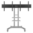 ONKRON double VESA panel for mobile stand, ADV-1881, black