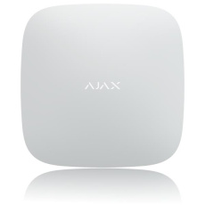 Ajax Hub 2 White - Centrální ovládací panel s podporou foto verifikace poplachu v černém provedení; podpora až 50 uživatelů a 100